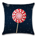 Axyaa Lollipop Candy Printed Cushion Cover 45X45CM for Chair Sofa Decoration