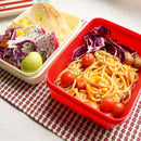 Axyaa Navy Style Double-Layer Bento Box 1200ml
