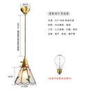 Axyaa Glass LED Pendant Lights 4W Dinning Living Room Japanese Vintage Hanging Light