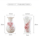 Axyaa Ceramic Vase: Creative Porcelain Decor for Elegant Home and Wedding Décor