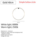 Axyaa Black Round LED Wall Light: Modern Nordic Living Room Decor.setOnAction Lamp
