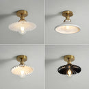 Nordic Copper LED Ceiling Lights by Axyaa
