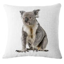 Axyaa Koala Cotton Linen Pillow Case 45x45cm