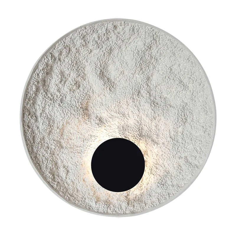 Axyaa Nordic Loft Circle Wall Lamps for Indoor Lighting Fixtures