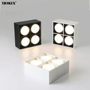 Axya Modern LED Ceiling Lights for Living Room Bedroom Study Space