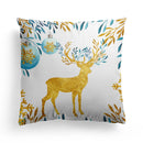 Watercolor Elk Series Polyester Pillow Case Branded for Axyaa