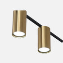Axyaa Gold Chandelier: Nordic Luxury Minimalist Pendant Lamp for Living Room & Dining Room