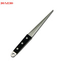Axya Double-sided Diamond Knife Sharpener Whetstone Rod - Household Kitchen Tool