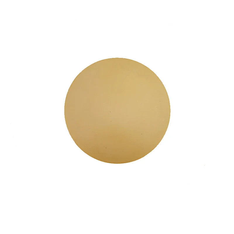 Axyaa Round LED Wall Light: Modern Living Room Decor Sconce Luminaire