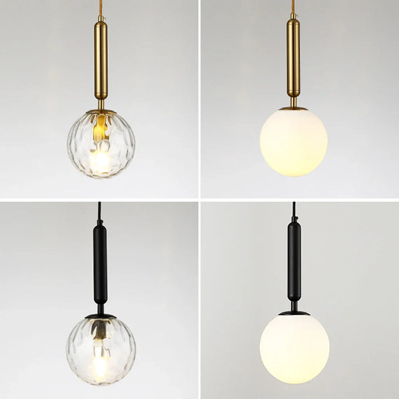 Axyaa Modern LED Pendant Lights for Dining Room and Bar - Stylish Hanging Lamps