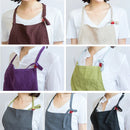 Axya Linen Apron: Japanese & Korean Style, Fashionable & Elegant Art Apron