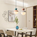 Axyaa Glass Pendant Lamp with Long Cable for Bedside Living Room