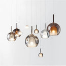 Axyaa Penta Glo Glass Bubble Pendant Light for Dining Bar Kitchen