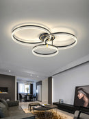 Axyaa Nordic Light Luxury Ceiling Lamp: Modern, Simple, Elegant for Living Room, Dining, Bedroom