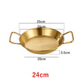 Axyaa Stainless Steel Cookware Set with Double Handles & Storage Tray