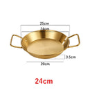 Axyaa Stainless Steel Cookware Set with Double Handles & Storage Tray