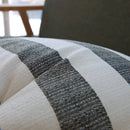 Axyaa Black Beige Pink Stripe Linen Cushion Cover 45x45cm 30x50cm Home Decor