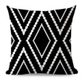 Axyaa Velvet Cushion Cover 45*45 - Boho Aztec Decorative Pillow for Home Sofa