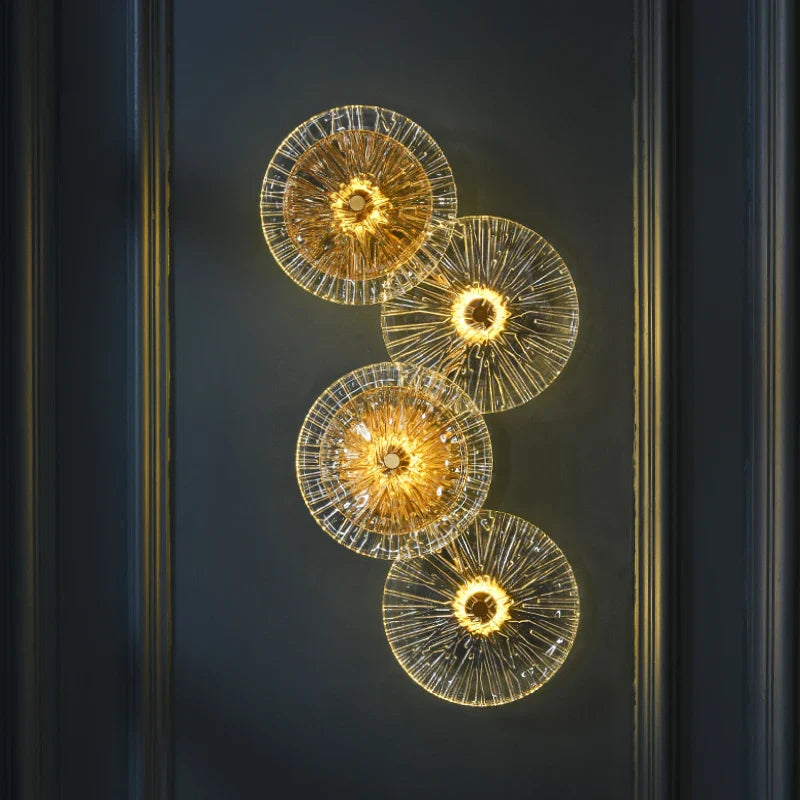 Axya Glass Wall Lamp - Home Lighting Solution