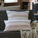 Axyaa Black Beige Pink Stripe Linen Cushion Cover 45x45cm 30x50cm Home Decor