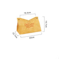 Axyaa Leather Tissue Box: Elegant Storage Solution for Home, Car, Kitchen, and Living Room