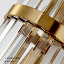 Luxury Crystal Wall Lamp Axyaa Bedroom Sconce Lights Gold Luminaria