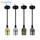 Axyaa Industrial Loft Pendant Light with Hardwired E27 Base Socket