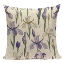 Axyaa Vintage Flower Cushion Covers - Shabby Chic Floral Pillowcase