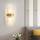 Axyaa Crystal Wall Lamp: Modern Light Luxury for Living Room, Bedroom, Corridor