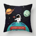 Axyaa Space Dream Decorative Sofa Cushion Cover Alien Astronaut Throw Pillows