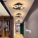 Axya LED Chandeliers: Modern Indoor Lighting for Bedroom, Hallway, Corridor, in White or Black