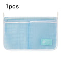 Axyaa Mesh Refrigerator Storage Bag: Double Compartment Hanging Kitchen Organizer
