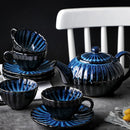 Axya High Temp Resistant Ceramic Tea Set for Coffee, Flower, & Kung Fu Tea