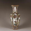 Axyaa Ancient Enamel Flower Bird Vase Collection - Home Desk Decor
