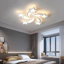 Axyaa Modern LED Star Chandelier with Remote Control – Indoor Lighting for Home