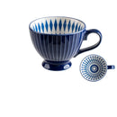 Axyaa Ceramic Breakfast Mug Large Capacity Cute Coffee Cup Home Decor