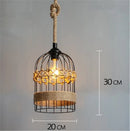 Axyaa Rattan Woven Pendant Light E27 Hanging Lamp for Dining Room Bar