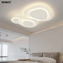 Axya White LED Modern Chandelier for Living Dining Bedroom Kitchen Indoor Lighting