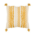 Axyaa Boho Decor Tufted Jacquard Pillow Cover for Home Sofa Bed