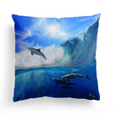 Axyaa Lion Dolphin Horse Cushion Cover 45x45cm - Home Sofa Car Pillow Cover