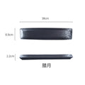 Axyaa Ceramic Long Plate for Sushi Snacks & Desserts