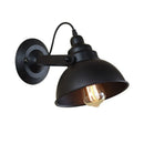Axyaa Industrial Black Wall Lamp E27 Sconce for Indoor Lighting