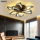 Axya Modern Remote LED Chandelier for Home Decor and Indoor Lighting