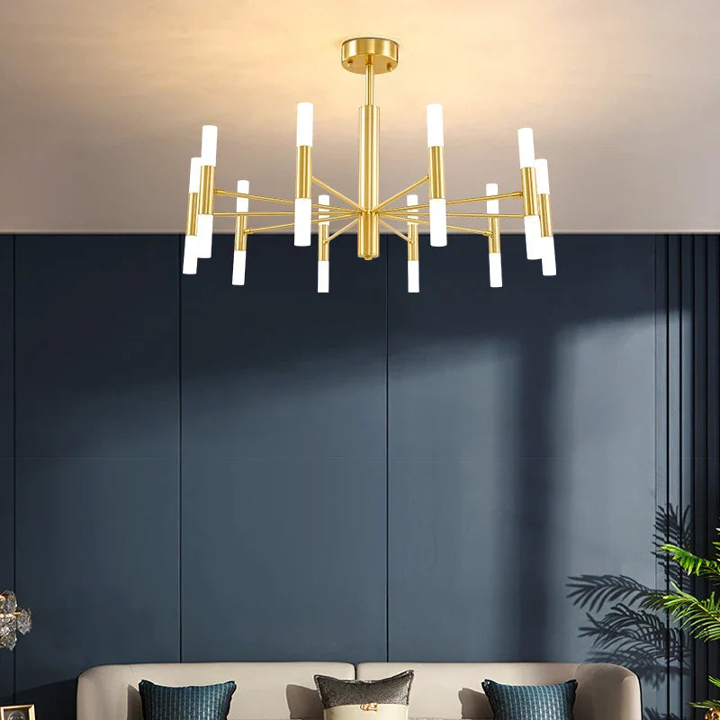 Nordic Pendant Chandelier Light for Living Room, Dining Room, Bedroom - Axyaa Brand