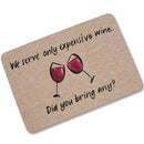 Axyaa Funny Wine Doormat for Home, Kitchen, Bathroom - Christmas Gift