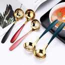 Axyaa Stainless Steel Soup Ladle Long Handle Large Tablespoon Kitchen Utensil