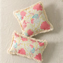 Axyaa Summer Beach Cushion Cover with Tassels for Home Decor