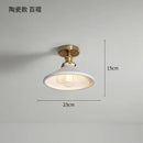 Nordic Copper LED Ceiling Lights by Axyaa