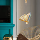 Axyaa LED Butterfly Pendant Light for Living Dining Room Chandelier