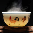 Axya Chinese Style Handmade Antique Bone Chicken Cup Tea Wine Water Cup